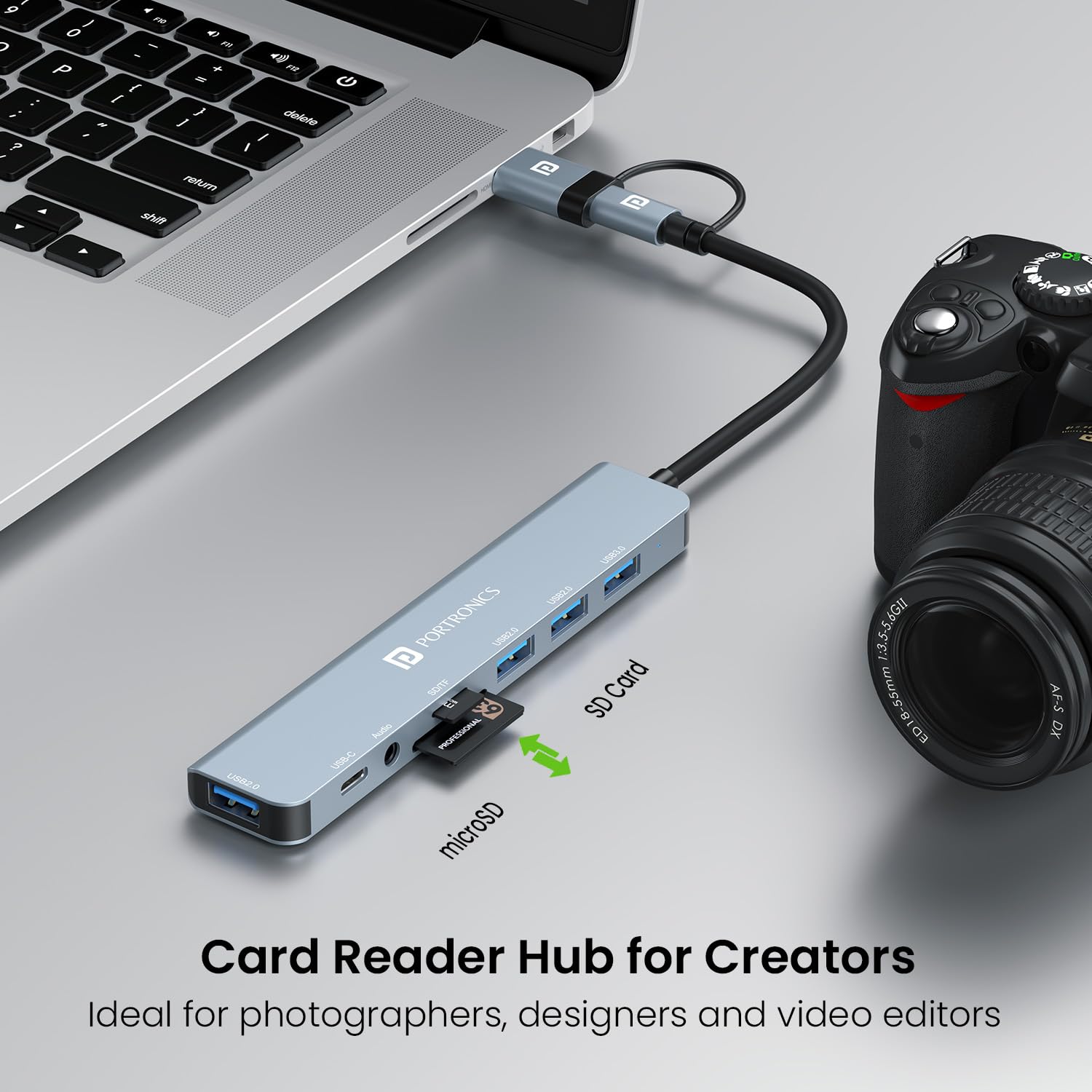 Portronics Mport 11 USB C Docking Station